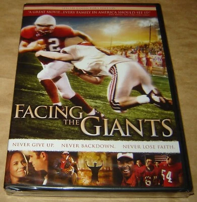 Facing the Giants (DVD, 2006), NEW & SEALED, REGION 1, WIDESCREEN, INSPIRATIONAL - Image 1 of 3