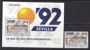 1992 - España - Edifil 3191 + SH3191 - Expo 92 - MNH - Imagen 1 de 1