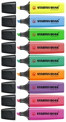 SCHWAN-STABILO STABILO BOSS ORIGINAL Textmarker 2-5mm Highlighter Farbe wählbar