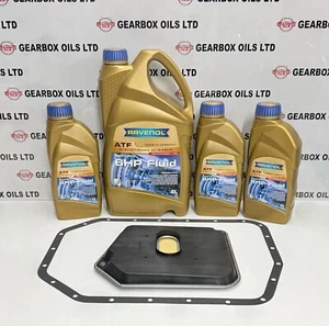 BMW RANGE ROVE ZF 5 SPEED 5HP24 AUTOMATIC GEARBOX OIL FILTER GASKET 7L FLUID KIT - Picture 1 of 8