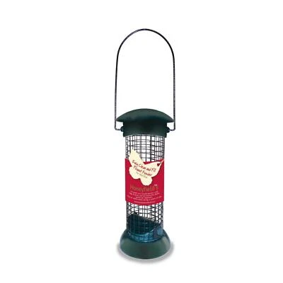 Honeyfields Easy Fill & Clean Peanut Hanging Bird Nut Feeder Wild Birds Plastic
