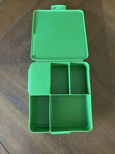 Pottery Barn Kids Green Spencer Bento Box Container Lunchbox With 5 Compartments - Picture 1 of 14