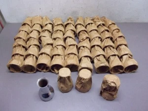 8 Chrome End Caps for 1960's Vintage Trumpet Style Mufflers - Picture 1 of 5