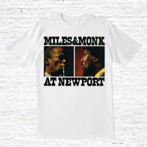 Camiseta Miles Davis & Thelonious Monk (At Newport)  - Imagen 1 de 2