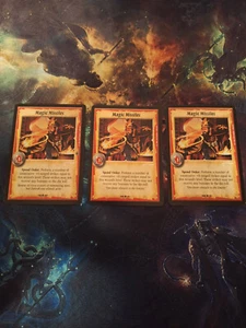 Magic Missles x 3 | Warlord Saga of the Storm CCG | Staple Cards - Picture 1 of 1