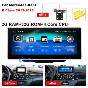 For Benz B Class W246 B160 B180 B200 2013-2015 2+32G Car GPS Multimedia Player - Picture 1 of 12