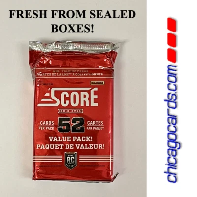 2013-14 2014 Score Hockey HOBBY 52cd JUMBO Pack Look4 Nathan MacKinnon RC AUTO - Image 1 of 4