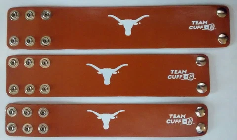 New Team Cuffs Promotional University of Texas LIMITED EDITION! Cover