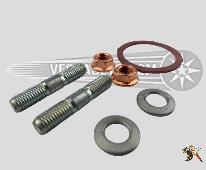 Piaggio, Aprilia, Gilera & Vespa GT/GTS/GTV Exhaust Manifold Gasket, Studs Kit - Image 1 of 1
