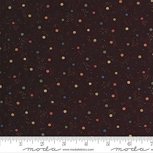 Kansas Troubles, Prairie Dreams, Colorful Dots, Dark Purp, Moda Fabric, 9656-16 - Image 1 of 1