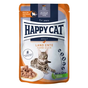 Happy Cat Culinary Meat in Sauce Land Ente 40 x 85g - Bild 1 von 1