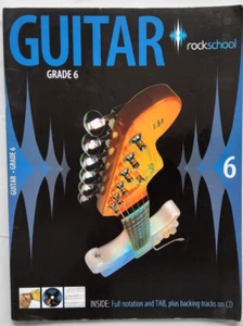 Electric Guitar Rock School Grade 6 Book no CD can be downloaded - Picture 1 of 6