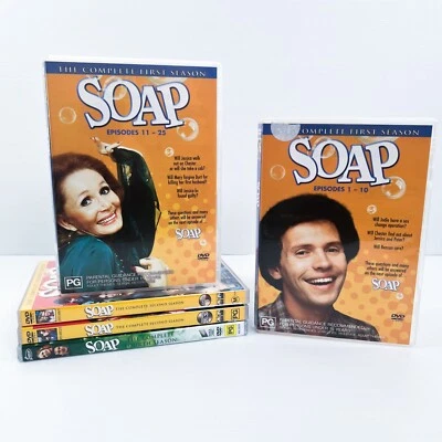 Soap : Season 1 2 4 (DVD 1981) TV Series 1 2 4 American Sitcom Katherine Helmond — 第 1/4 张图片