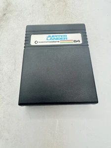 Auténtico cartucho de juego Jupiter Lander (Commodore 64/128, 1982) - Imagen 1 de 2