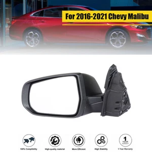 For 2016 2017 2018-2021 Chevy Malibu L LS GM1320558 Driver Side Mirror Heated - Picture 1 of 10