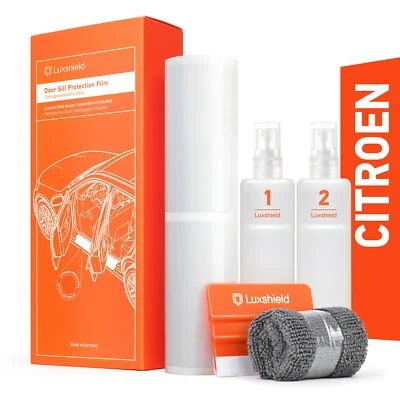 Listones de entrada de coche lámina protectora para Citroën Berlingo 3 (III) transparente - Imagen 1 de 4