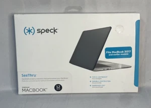 Speck Hardshell SeeThru 12,0" Macbook Hülle schwarz - Bild 1 von 7