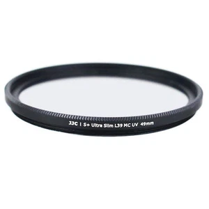 JJC 49 mm S+ L39 HD protezione obiettivo fotocamera filtro UV multistrato cornice ultra sottile - Foto 1 di 11