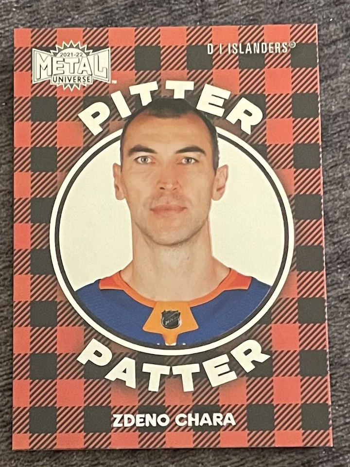 2021-22 Skybox Metal SP Pitter Patter Zdeno Chara, Mint - Image 1 of 4
