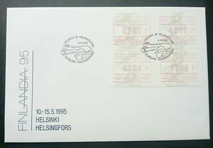 [SJ] Finland FINLANDIA 95 1993 Helsinki Opera Shoes ATM (Frama Label stamp FDC) - Picture 1 of 5