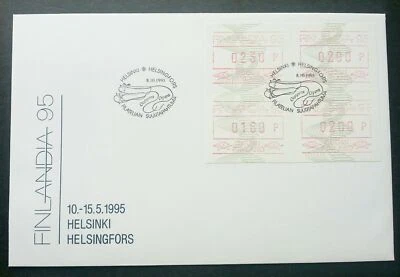 [SJ] Finland FINLANDIA 95 1993 Helsinki Opera Shoes ATM (Frama Label stamp FDC) - Image 1 of 4