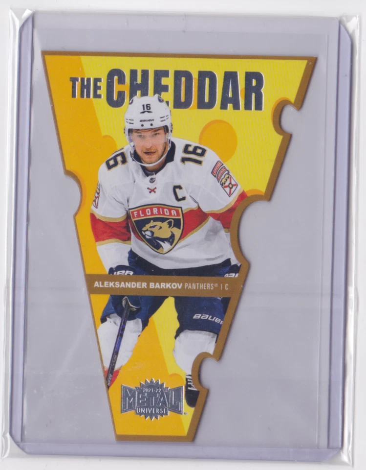 2021-22 NHL METAL UNIVERSE THE CHADDAR INSERT ALEKSANDER BARKOV #TC-3 PANTHERS - Image 1 of 2