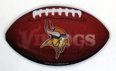 Vikings 3D Magnet Licensed NFL Minnesota Car & Truck Magnet Football champs new Cover
