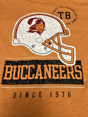 Nike Tampa Bay Bucs Shirt Creamsicle/Old Logo Small Men OR Women Medium NFL NWT - Image 1 of 4