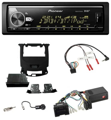 Pioneer Bluetooth USB DAB Lenkrad Autoradio für Chevrolet Cruze ab 2016 klavier - Bild 1 von 4