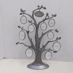 Things Remembered La Familia Family Tree Picture Frame 9 Photo Holder Metal - Picture 1 of 6