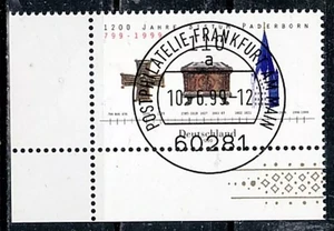 Germany BRD Year 1999 Diocese Paderborn Corner Michel 2060 EST Frankfurt - Picture 1 of 1