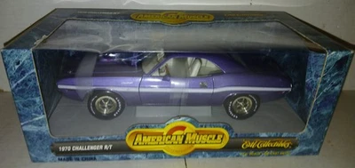 Ertl 1:18 Dodge Challenger R/T Plum Crazy Purple diecast car - Image 1 of 4