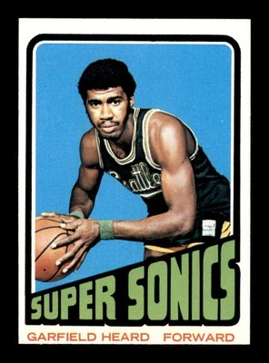 1972 Topps #98 Garfield Heard RC NM X3452969 - Image 1 of 3