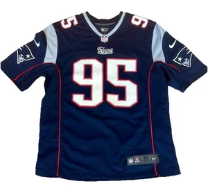 Chandler Jones Jersey #95 New England Patriots Football NIKE On Field Stitched - Picture 1 of 7
