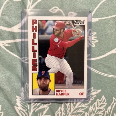 2019 Topps Update Series - 1984 Topps Baseball Bryce Harper #84-38 - Image 1 of 2