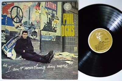 PHIL OCHS I Ain't Marching Anymore ELEKTRA LP VG+ MONO 1st press Foto 1 de 2