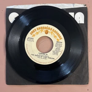 1973 The Voices Of East Harlem Cashing In JSA-510 Just Sunshine Records Funk - Picture 1 of 12