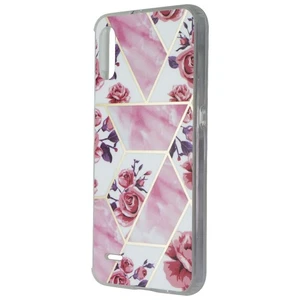 Mybat Protective Fashion Slim Case for LG K22 - Rose/Pink Marble - Picture 1 of 3