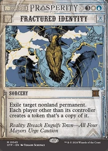Fractured Identity Borderless Regular - Breaking News MTG-NM - Picture 1 of 1