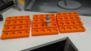 3D printed Desktop 18ml Paint Racks - Picture 1 of 3