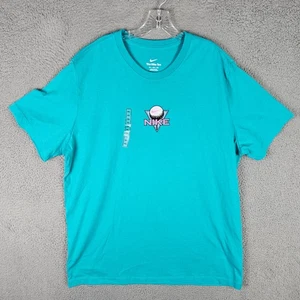 Nike Golf T-Shirt Herren 2XL gesticktes Logo Kurzarm Rundhals HJ3332-345 - Bild 1 von 9