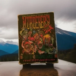 Incredible True Life Murderers Trading Card set of 40 The Pizz MISSING 1 - Picture 1 of 5