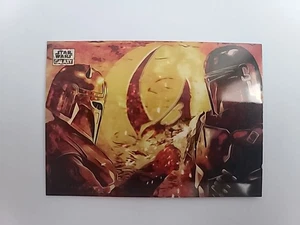 Mini refractor de diamantes 2024 Topps cromado Star Wars Galaxy #99 forjado por Destiny - Imagen 1 de 2