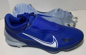 Men’s Size 12 Nike Force Zoom Trout 8 Pro Hyper Royal Baseball Spike CZ5915-414 - Picture 1 of 17