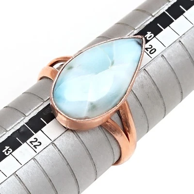 Larimar Gemstone Handmade Silver Jewelry  "11" - Image 1 of 4