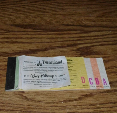 DISNEYLAND TICKETS H030190 - Image 1 of 2