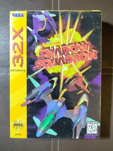 SHADOW SQUADRON - SEGA 32X - COMPLETE! - AUTHENTIC! - TESTED - MINT CONDITION! - Picture 1 of 14