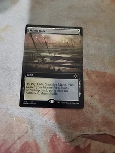 Marsh Flats Extended Art Foil Modern Horizons 2 MTG NM - Picture 1 of 1