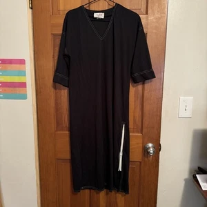 Vestido negro vintage Caron - talla 10 [Ropa 314] - Imagen 1 de 7