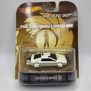 Hot Wheels Retro Entertainment James Bond The Spy Who Loved Me Lotus Esprit S1  - Picture 1 of 5